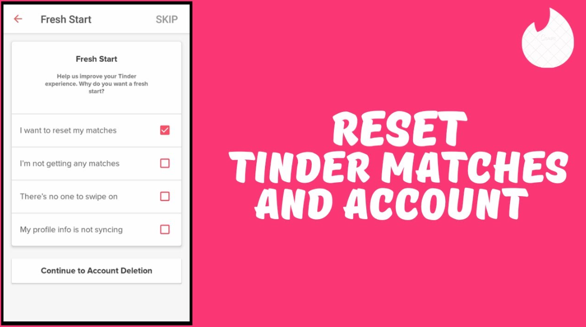 How to Reset Dating Profiles on Tinder